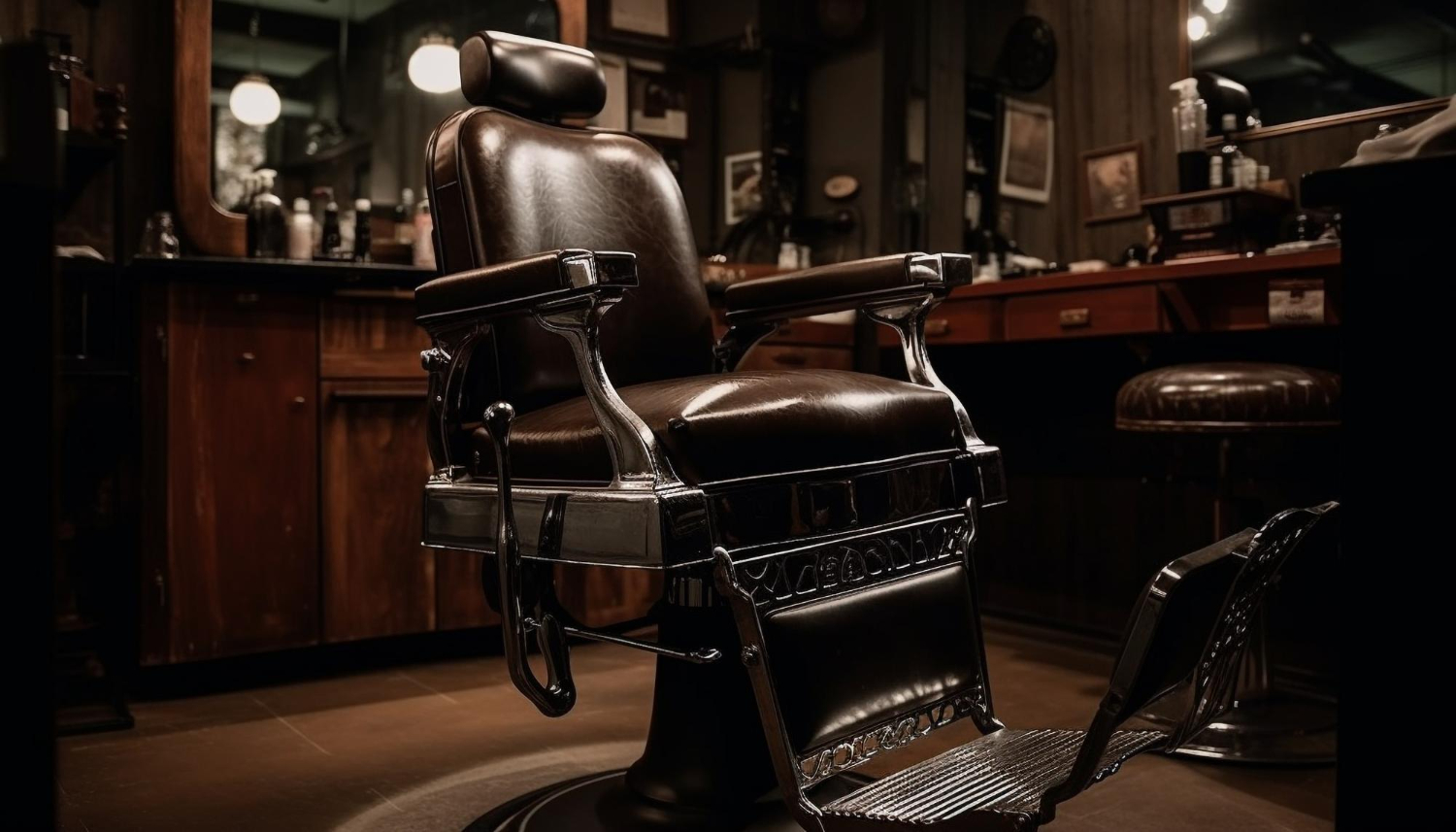 Interior da UP Barber